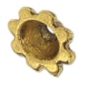 Miniatyrbild 2 av 2: Metallskål Ø 8 mm Guld (förpackning om 10)
