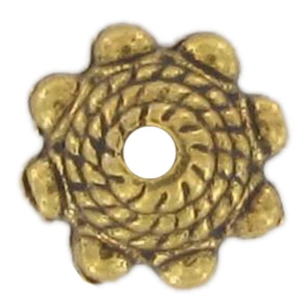 Metallskål Ø 8 mm Guld (förpackning om 10)