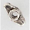 Miniatyrbild 2 av 2: Silver metal pearl 10 pieces