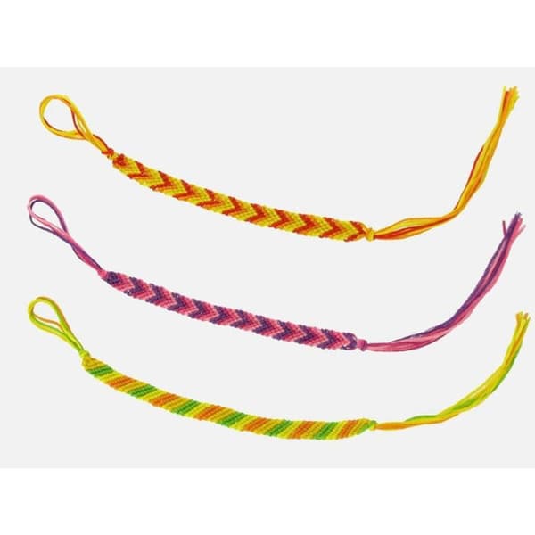 12 bomullsnystan för brasilianska armband