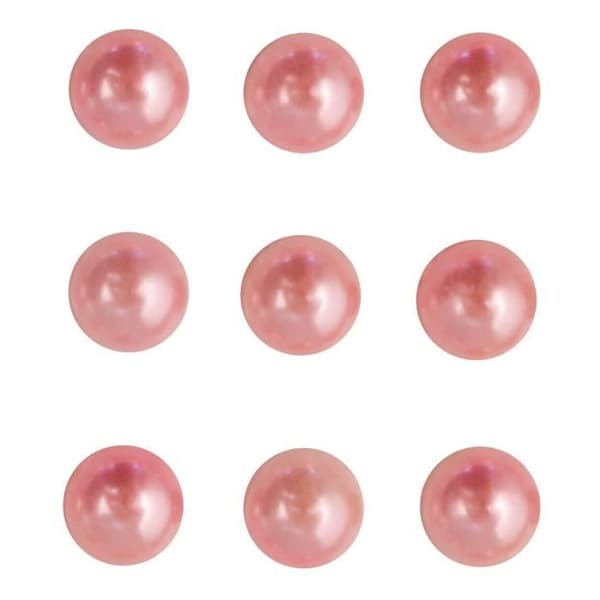 Självhäftande regnpärla - Ø3mm - Rosa - 120 st. -Rayher