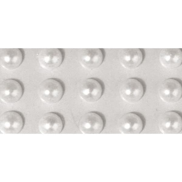 Självhäftande regnpärla - Ø5mm - Vit - 80 st. -Rayher
