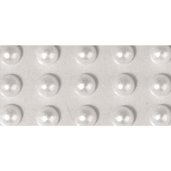 Självhäftande regnpärla - Ø5mm - Vit - 80 st. -Rayher