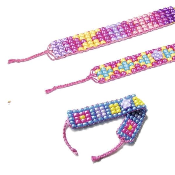 Pärlvävstol - Ravensburger - Tjej - Komplett låda för att skapa DIY-armband - Från 5 år
