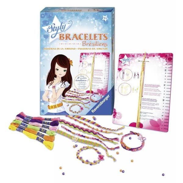 Ravensburger brasilianska armbandslåda Kreativ fritid för barn DIY från 7 år