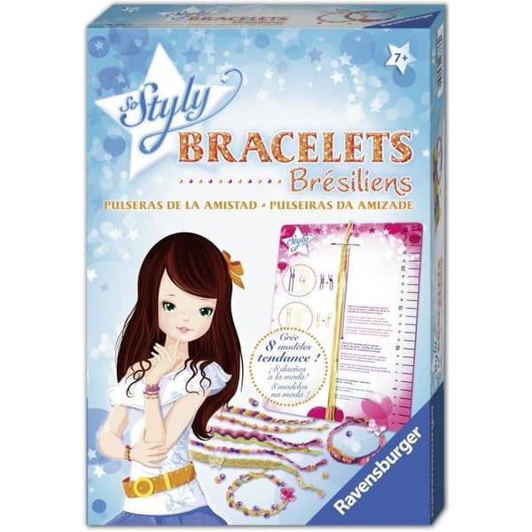 Ravensburger brasilianska armbandslåda Kreativ fritid för barn DIY från 7 år