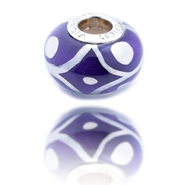 Naisten helmet Viceroy VMM0280-17 Purppura 1 cm