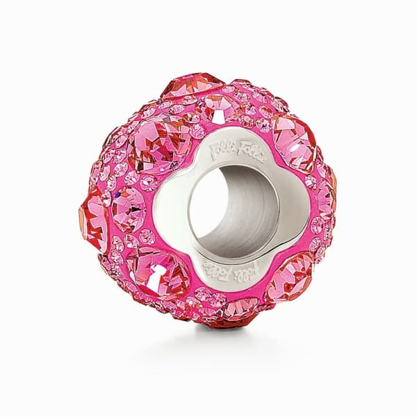 Naisten helmet Folli Follie 3P13F018D Pinkki 1 cm