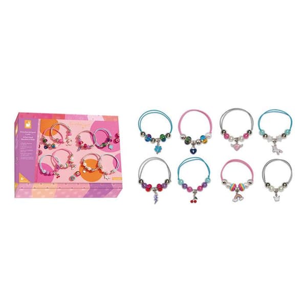 8 Feel Good-smycken att skapa - Les Ateliers Bijoux - Skapande av DIY-armband - Creative Leisure Kit för barn - Från 8 år