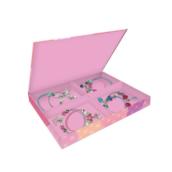 8 Feel Good-smycken att skapa - Les Ateliers Bijoux - Skapande av DIY-armband - Creative Leisure Kit för barn - Från 8 år
