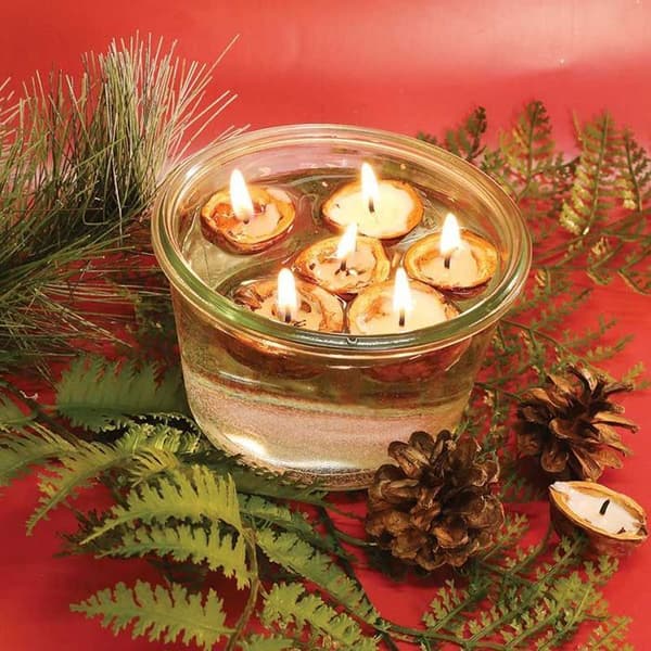 Kit för att göra ljus - Esprit Nature - Flerfärgad - Sojavax - 400 g - Mixad