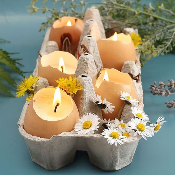 Kit för att göra ljus - Esprit Nature - Flerfärgad - Sojavax - 400 g - Mixad