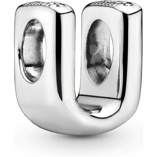 Naisten helmet Pandora LETTER T SILVER Hopeinen