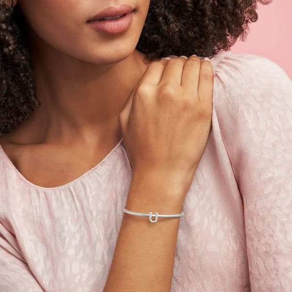 Dampärlor Pandora LETTER T SILVER Silvrig