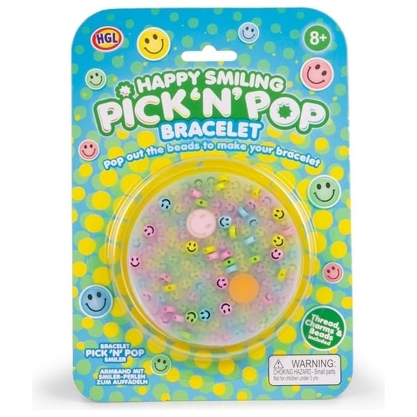 DIY Armbånd / Armbånd for Barn - Pick-n-pop Smiley