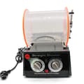 Miniatyrbillede 2 af 2: Rotary Tumbler, 5 kg kapacitet, 220V strøm,sort