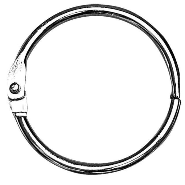 Öppningsbar ring - Rayher - ø 31 mm - Metall - Inbyggd gångjärn - Blandad