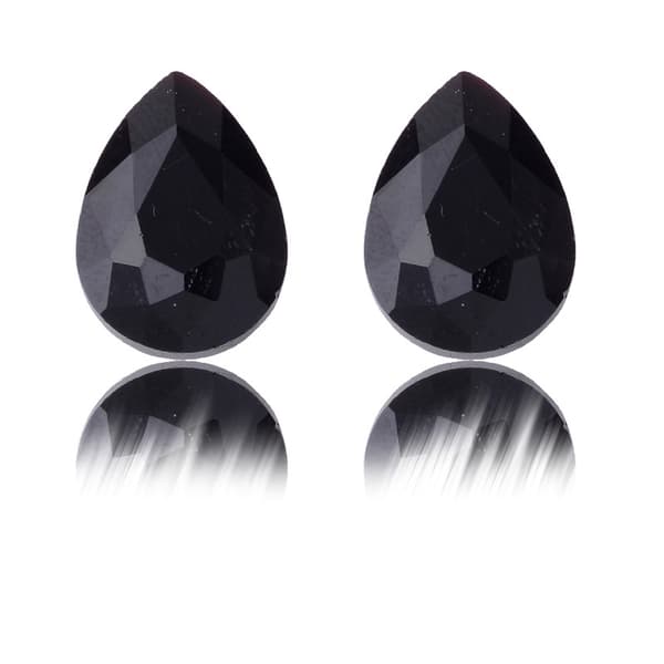 INF Teardrop Rhinestones Glas Crystal Gems för DIY Crafts 100st Svart L