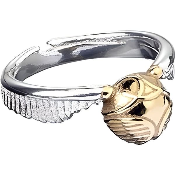 Officiell ring i rostfritt stål Harry Potter Golden Snitch: Medium