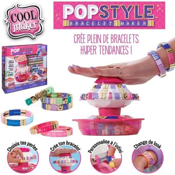 Cool Maker armbandsmaskin - Upp till 10 armband - SPIN MASTER