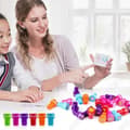 Miniatyrbild 4 av 4: TD® Barns färgglada tecknade runda stämplar 26st kombinationsplastleksaksset Plaststämplar