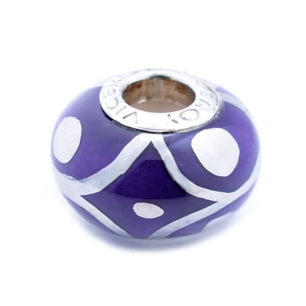 Naisten helmet Viceroy VMM0280-17 Purppura 1 cm