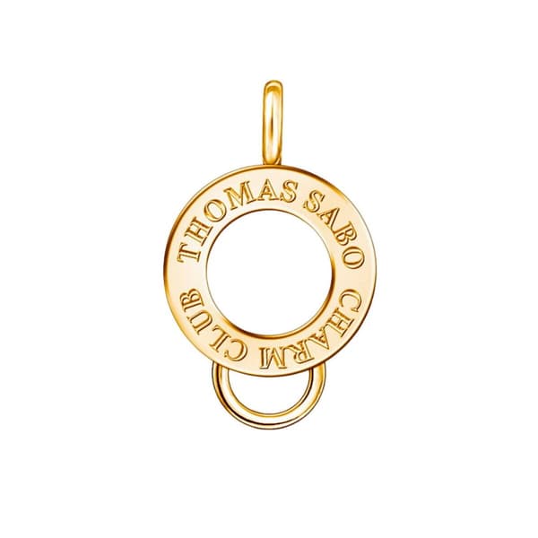 Naisten helmet Thomas Sabo X0247-413-39 Kullattu 1,5 cm