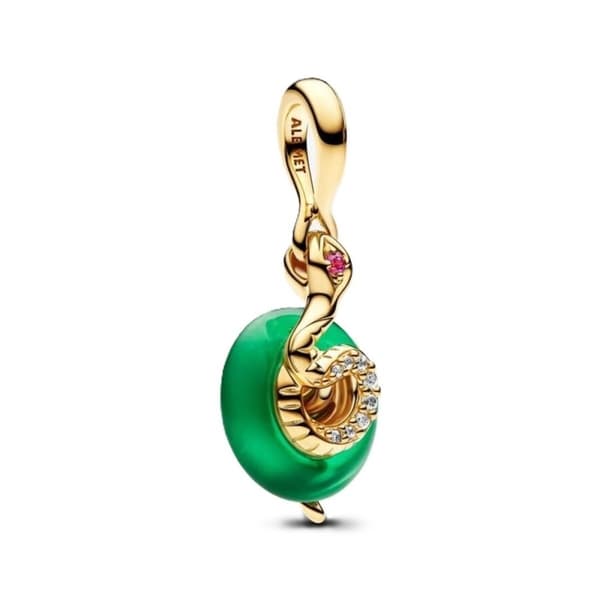 Naisten helmet Pandora 763617C01 Kullattu