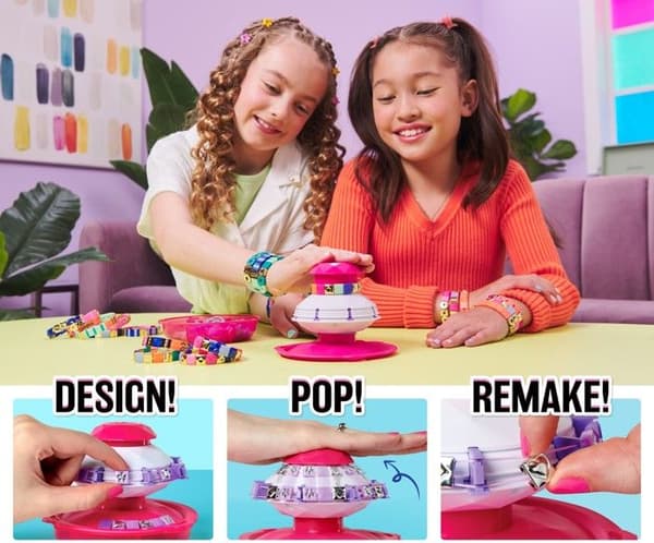 SPIN MASTER COOL MAKER - POP STYLE PACK STRASS OCH PAILLETTAR Pop Style Armbandmaskin