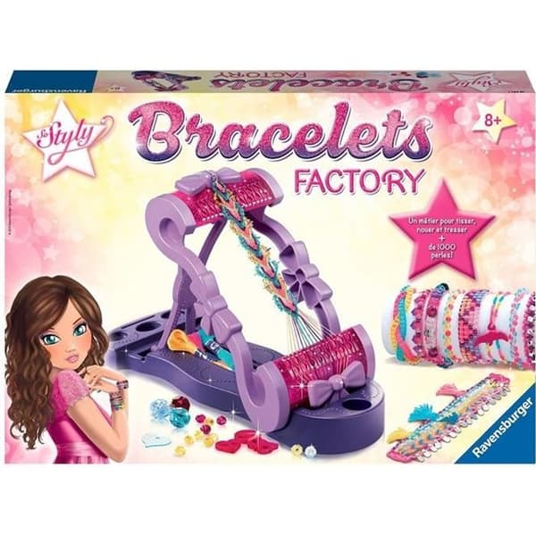 Armbandsvävstol - Ravensburger - Kreativ fritid för barn - Komplett DIY box set - Från 8 år