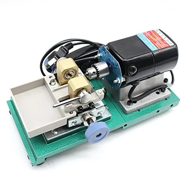 Smyckespärlborrmaskin, DIY-verktyg, 220V,Grön, EU