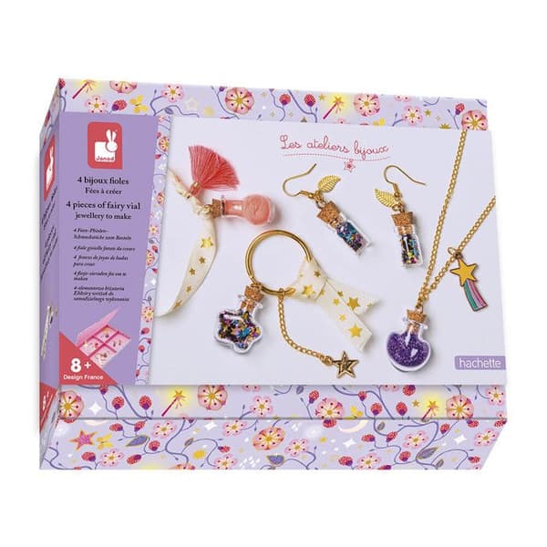 Kit Kreativ - Set med 4 Fairy Potion Smycken att Skapa