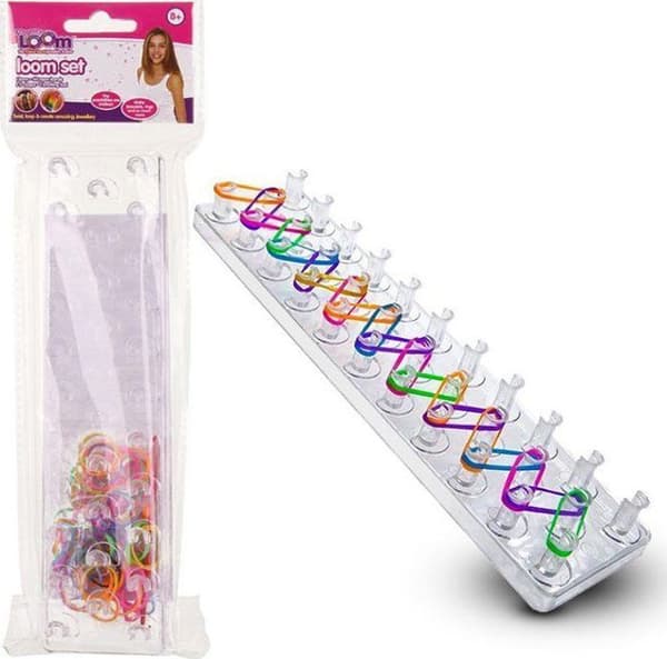 Smyckesskapande spel Hero *****Loom bands med vävram PM544012 84581
