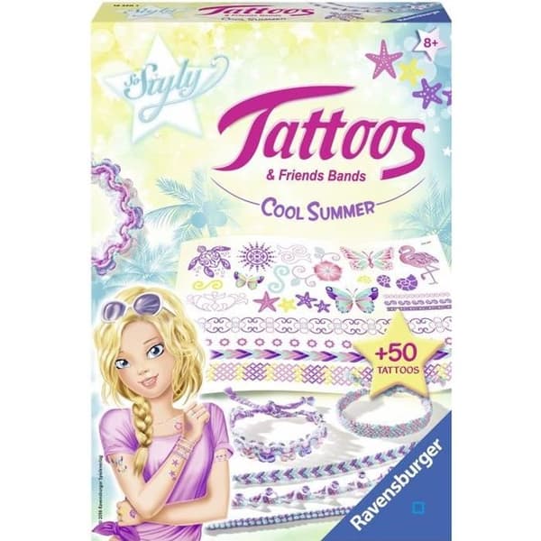 coola sommartatueringar och armband