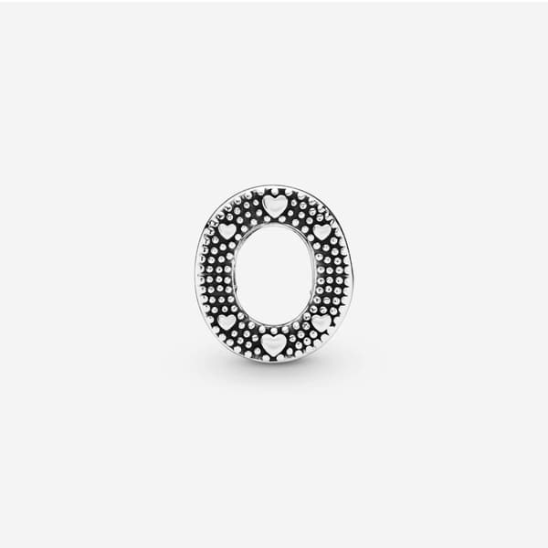 Perler til kvinder Pandora LETTER O SILVER Sølvfarvet