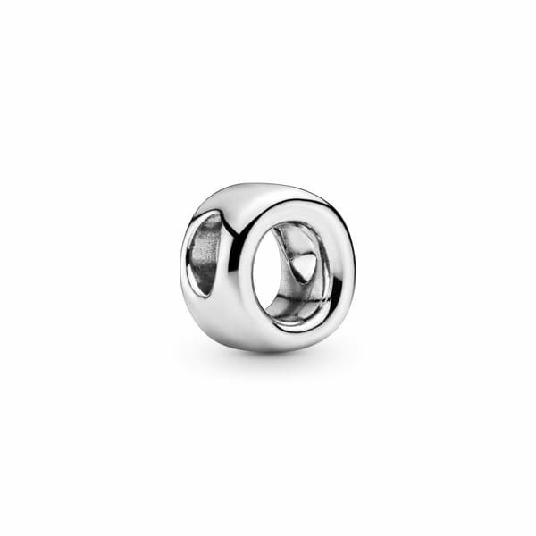 Naisten helmet Pandora LETTER O SILVER Hopeinen