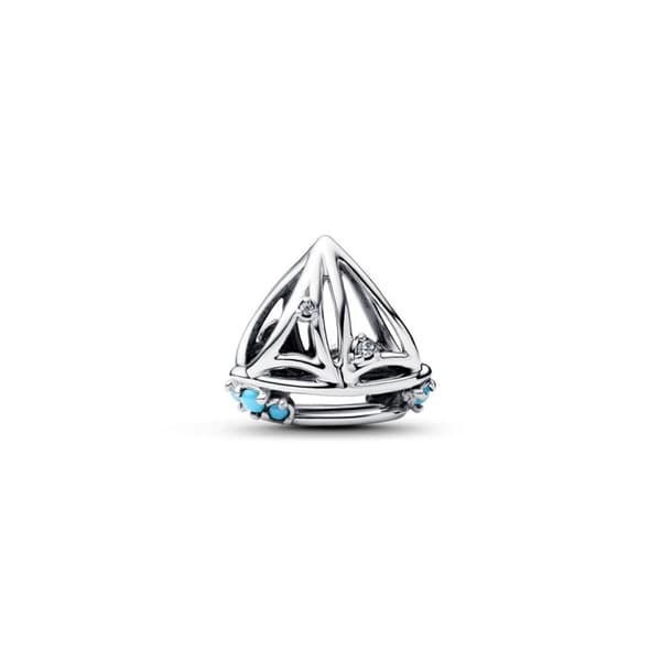 Helmet Pandora 793905C01 Hopeinen