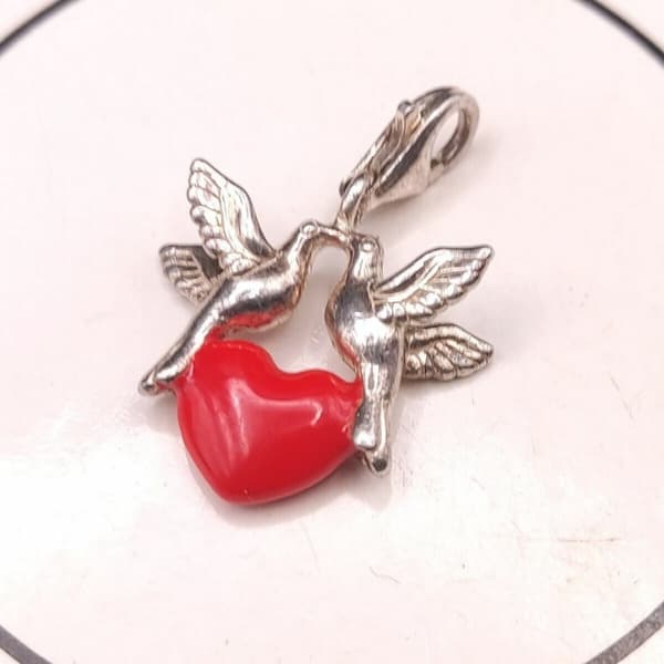 Charm til kvinder Thomas Sabo 0672-007-10 Rød 30 mm