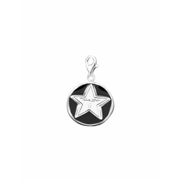 Charm til kvinder Thomas Sabo 0555-041-11 Sort 30 mm