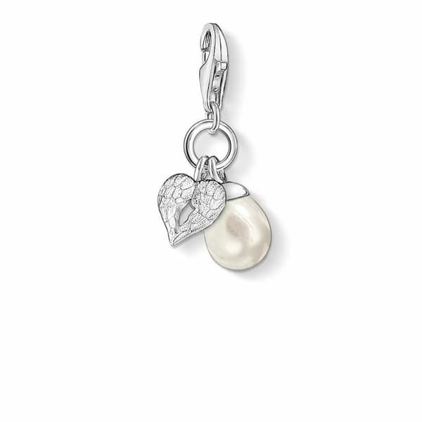 Charm til kvinder Thomas Sabo 0779-082-14 Hvid 30 mm