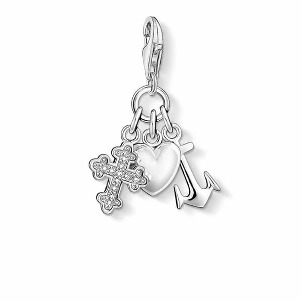 Charm til kvinder Thomas Sabo 0409-051-14 Grå 22 mm