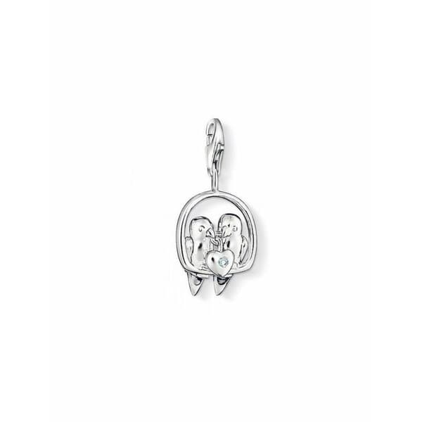 Charm til kvinder Thomas Sabo DC0013-153-14 Grå 25 mm