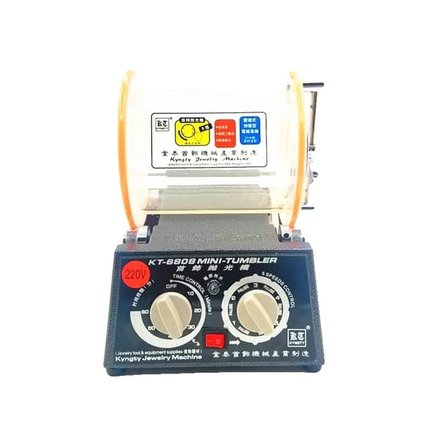 3 kg tromlepoleringsmaskine, 220V nominel indgangseffekt, 1200 omdr./min uden belastning,220v