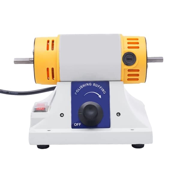 Smyckespolermaskin, Dubbelhjulssystem, 10000 varv per minut,10000rpm, EU