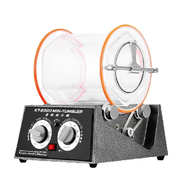 Rotary Smykkepolermaskine, 5 Justerbare Hastigheder, 11 lbs Kapacitet,220v
