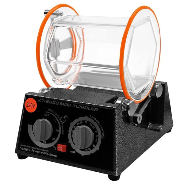 Smykkepolisher, 45W effekt, 3500 omdrejninger pr. minut,sort