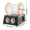 Miniatyrbild 2 av 2: Rotary Tumbler Poleringsmaskin, 5 Hastighetsinställningar, Bordsdesign, 220V Ström,Röd