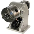 Miniatyrbillede 1 af 4: Rotaryaksele til Fiber Laser Gravør, 360-graders rotation, Præcisions Steppermotor