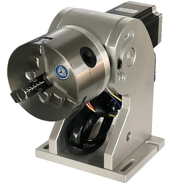 Rotaryaksele til Fiber Laser Gravør, 360-graders rotation, Præcisions Steppermotor