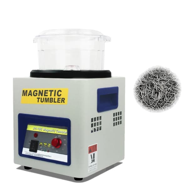 Smyckespolerare, 2000 RPM hastighet, 7" poleringskammare,220V